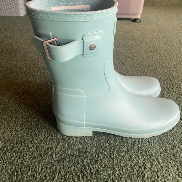 Light blue hunter boots - Picture 4 of 7